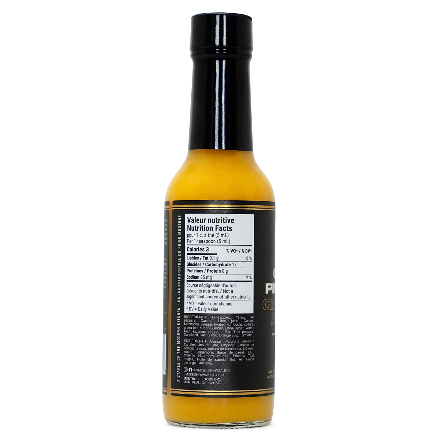 Smoke Show Ginger Pineapple Hot Sauce [12units]